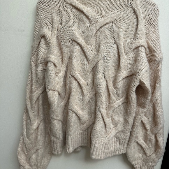 Madewell Aviva Cable Knit Cardigan Sweater $118 - Picture 6 of 12